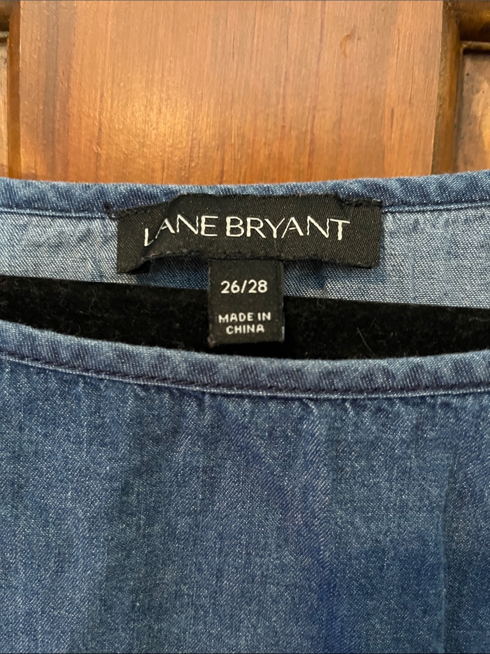 Lane Bryant Denim Top - Picture 3 of 6